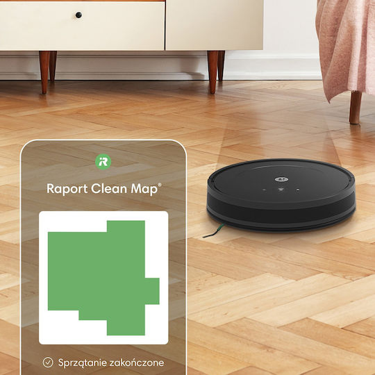 iRobot Roomba Combo Essential Σκούπα Ρομπότ με Έξυπνη Πλοήγηση Μαύρη