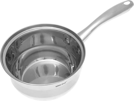 KING Hoff Cookware Set Made of Stainless Steel Inox with Non-stick Coating 6 Pieces