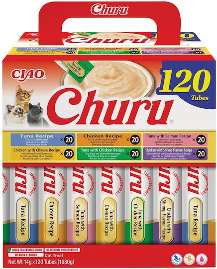 Inaba Cat Churu 120p Chicken&tune 120x14g