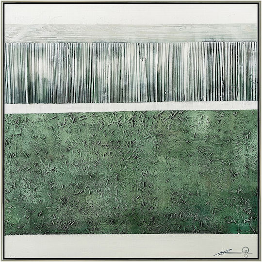 Gemälde Green Grassland 80x80cm