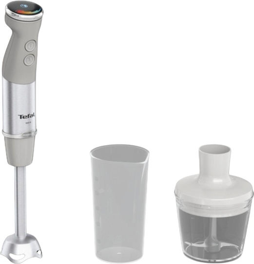 Tefal QuickChef+ Ραβδομπλέντερ με Ανοξείδωτη Ράβδο 1000W Γκρι