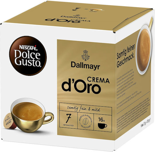 Nescafe Капсули Еспресо Съвместими с машина Dolce Gusto 16капси