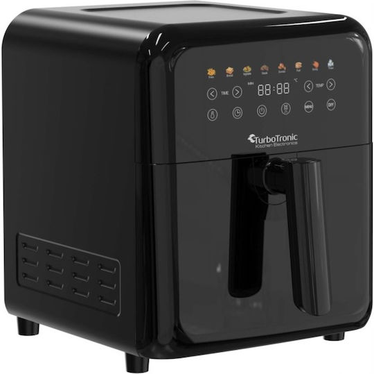 Turbotronic Heißluftfritteuse 6Es Schwarz TT-AF190
