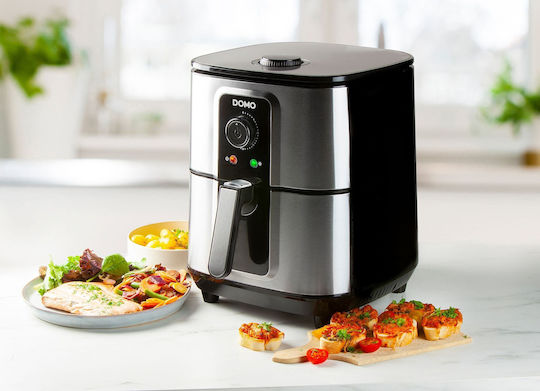 Domo Air Fryer 5.5lt Silver DO536FR