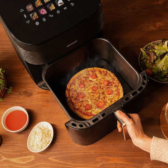 Cecotec Cecofry&Grill Smokin 4500 Air Fryer with Double Detachable Bucket 4.5lt Black