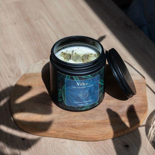 Candle Light Lumânări Aromatice din Soia în Borcan Nucă de Cocos