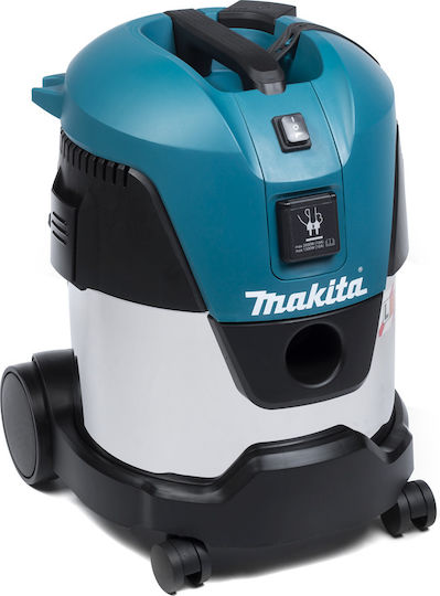 Makita Σκούπα Υγρών / Στερεών 1000W με Ανοξείδωτο Κάδο 15lt