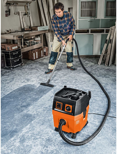 Fein Dustex 25 L Vacuum Wet / Dry 1380W with Plastic Bin 22lt