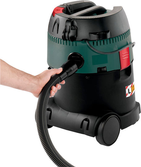 Metabo ASA PressClean Staubsauger Flüssigkeiten / Feststoffe 1250W mit Edelstahl Behälter 30Es