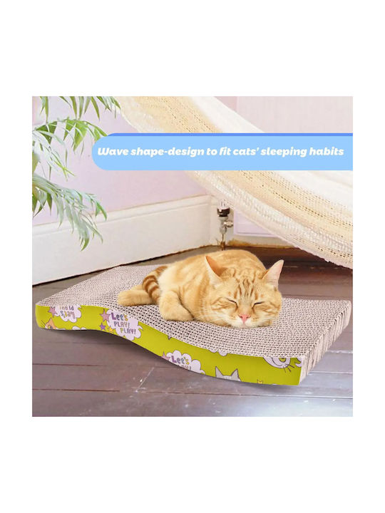 Denik Pets Stâlp pentru zgâriat pisici Galben