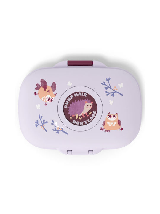 Monbento Cutie pentru Mâncare Plastic Roșu 14.8x7cm 1buc