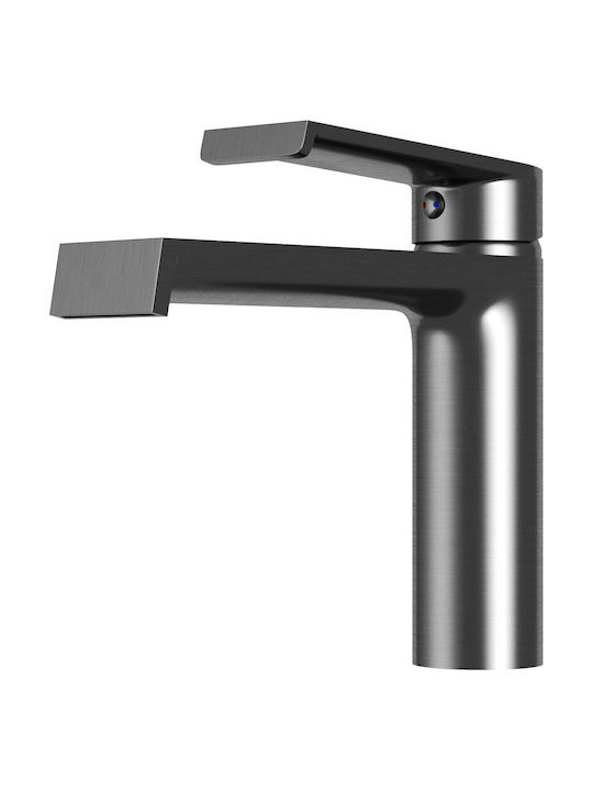 Granitan Retro Waschbeckenarmatur Grau