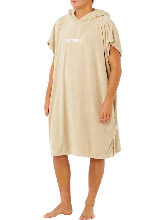 Rip Curl Hooded Poncho de Plajă Bej