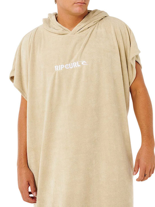 Rip Curl Hooded Poncho de Plajă Bej