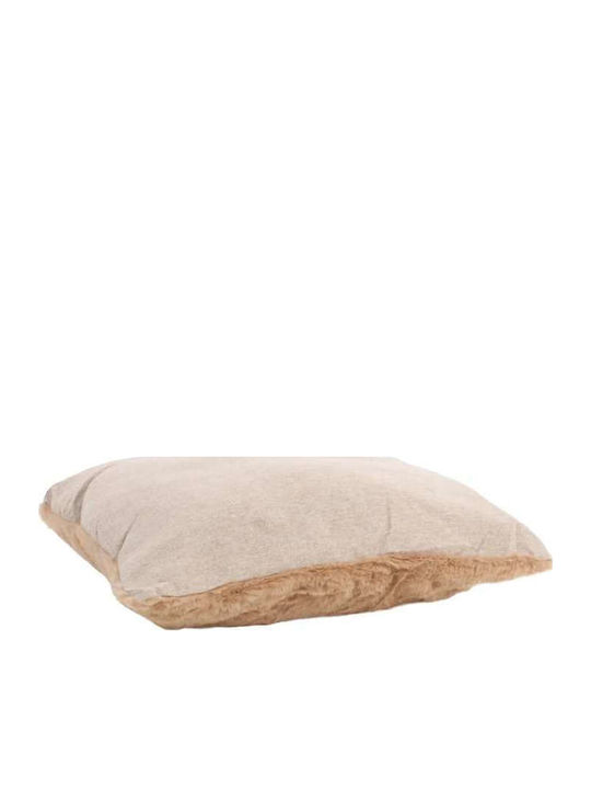 Flamingo Sofa Hundebett Beige 56x50cm.