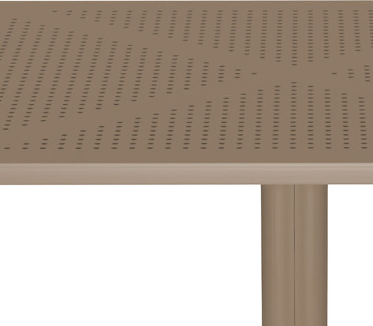 Garten- und Terrassentisch für Café Groovy 80x80x74 Cappuccino Garten- und Terrassentisch für Café Groovy 80x80x74 Cappuccino
