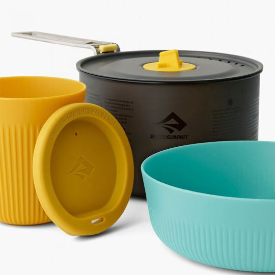 Sea to Summit Camping Cooking Utensils Pot 1300ml 3pcs
