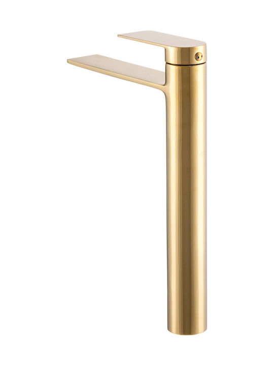 Granitan Retro Waschbeckenarmatur Groß Gold