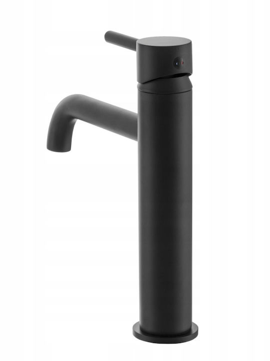 Granitan Retro Waschbeckenarmatur Schwarze