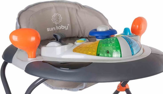 Sun Baby Στράτα с Музика за 6++ месеца Сив