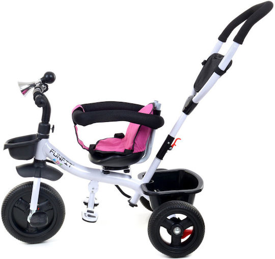 Funfit Twist Πτυσσόμενο με Χειρολαβή Γονέα Ροζ