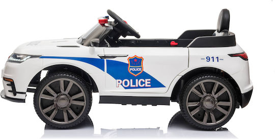 Range Rover - Police Edition Μονοθέσιο με Τηλεκοντρόλ Licensed 12 Volt Λευκό