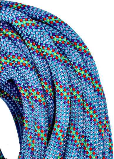 Beal Cobra II Dry Cover BC086C.60.B Dynamic Climbing Rope with Length 60m Blue