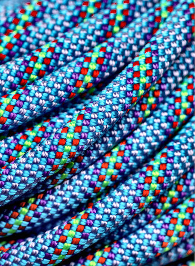 Beal Cobra II Dry Cover BC086C.60.B Dynamic Climbing Rope with Length 60m Blue