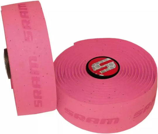 Sram Super Cork Ταινία Τιμονιού Ποδηλάτου Ροζ Από Φελλό Ροζ
