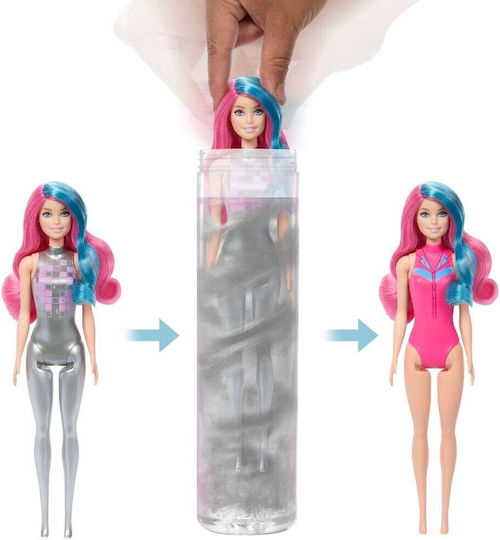 Barbie Disco Star Series Κούκλα Color Reveal για 3+ Ετών