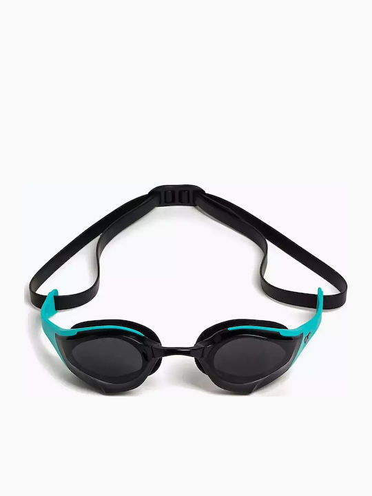 Arena Cobra Swimming Goggles Adults Smoke/Peacock/Black