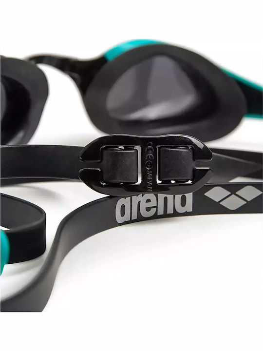 Arena Cobra Swimming Goggles Adults Smoke/Peacock/Black