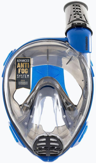 CressiSub Komodo Full Face Diving Mask Blue