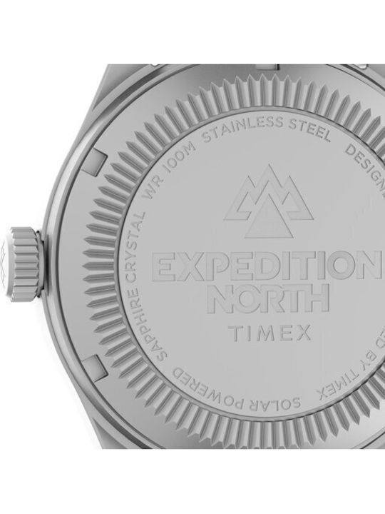 Timex Мъжки Часовник На Батерия С Кафява Кожена Каишка