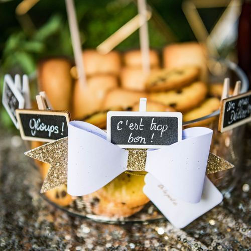Beauty Home Wooden Decorative Element for Wedding Favors White 1pc