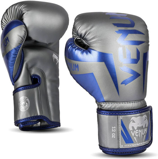 Venum Elite Boxing Gloves for Match Gray