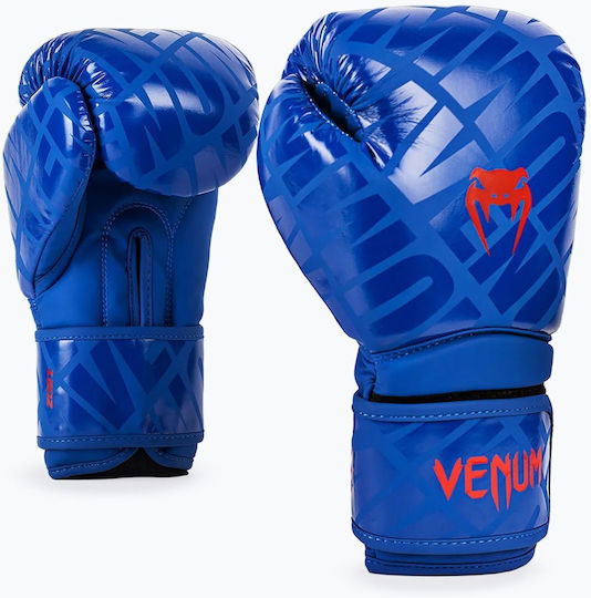 Venum Contender Боксови Ръкавици за Състезание Син