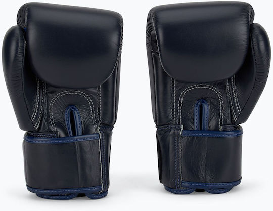 Fairtex Muay Thai Γάντια Πυγμαχίας Δερμάτινα για Αγώνα Μπλε