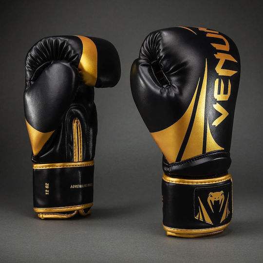 Venum Challenger 2.0 0661 Боксови Ръкавици от Синтетична Кожа за Състезание Black/Gold
