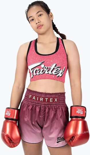 Fairtex Γάντια Πυγμαχίας για Αγώνα Κόκκινα