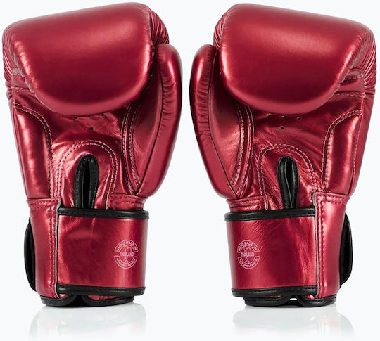 Fairtex Γάντια Πυγμαχίας για Αγώνα Κόκκινα