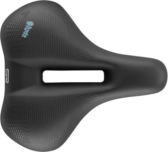 Selle Royal Classic Relaxed 90 De Grade Float Σέλα Ποδηλάτου Μαύρη 251 x 228 mm