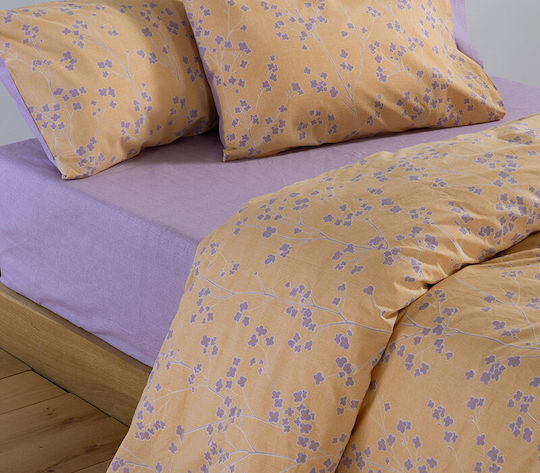 Nef-Nef Homeware Floriva Set Cearceafuri de Pat Super King 240x270cm 4 Bucăți