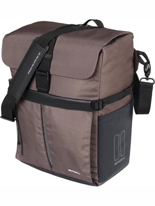 Basil Bicycle Rack Bag Brown