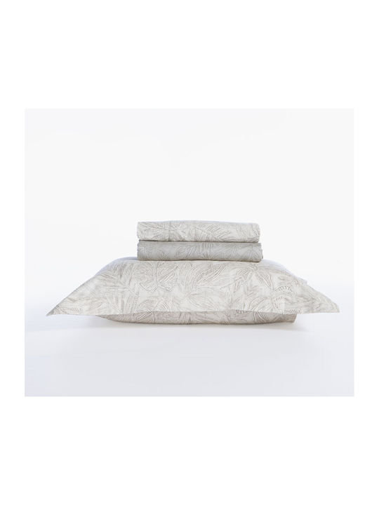 Nef-Nef Homeware Tundra Double Bed Sheets Set 240x270cm 4 Pieces