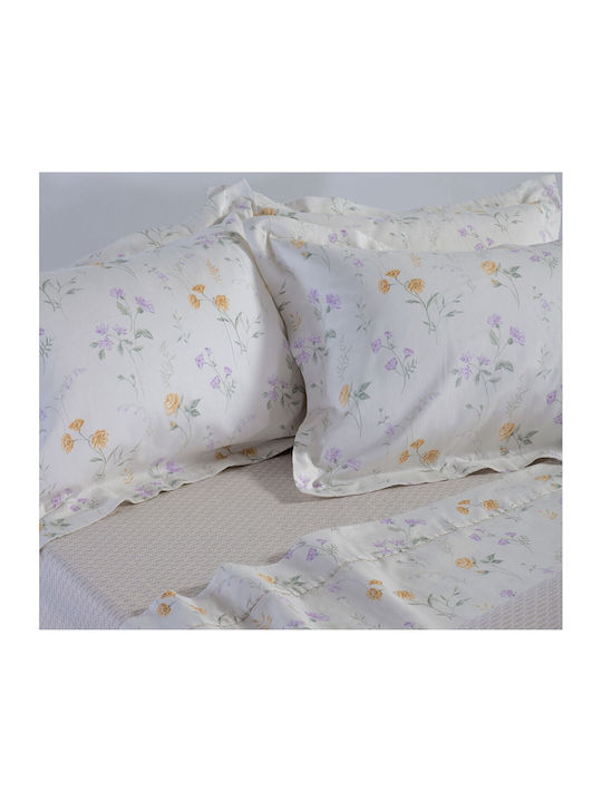 Nef-Nef Homeware Rozaria Bettlaken Set Übergröße 240x270cm 4 Stück