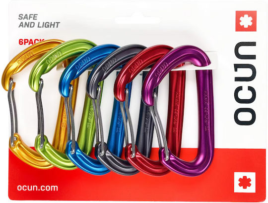 Ocun Hawk Carabiner 6buc