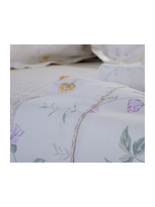 Nef-Nef Homeware Rozaria Bettlaken Set Übergröße 240x270cm 4 Stück
