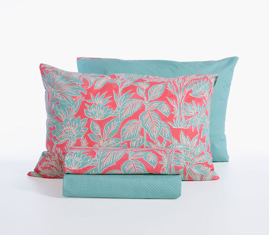 Nef-Nef Homeware Charisma Σετ Σεντόνια Υπέρδιπλα με Λάστιχο 100x200+35εκ. 3 (3τμχ)