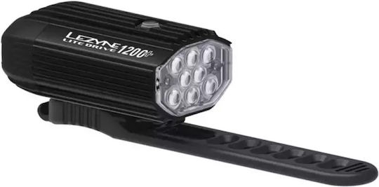 Lezyne Lite Drive 1200+ / Ktv Drive Pro+ Επαναφορτιζόμενο Σετ Φώτα Ποδηλάτου